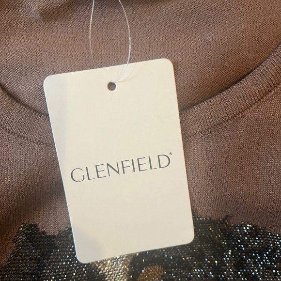 Glenfield Italy Crystal Rhinestone Jeweled Bernese Mountain Dog Animal Top Shirt - Picture 11 of 12